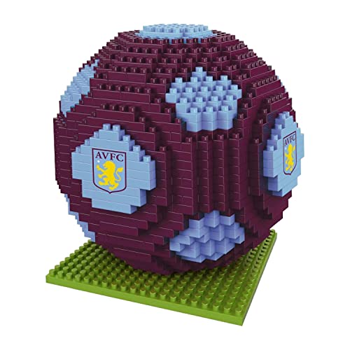 FOCO Offizielles Lizenzprodukt Aston Villa FC BRXLZ-Steine 3D-Fußball BAU-Set FOCO Offizielles Lizenzprodukt Aston Villa FC BRXLZ-Steine 3D-Fußball BAU-Set von FOCO