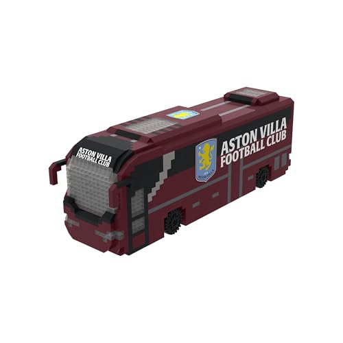 FOCO Offizielles Lizenzprodukt Aston Villa FC BRXLZ-Steine 3D-Fußball-Reisebus BAU-Set FOCO Offizielles Lizenzprodukt Aston Villa FC BRXLZ-Steine 3D-Fußball-Reisebus BAU-Set von FOCO