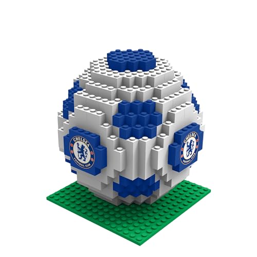 FOCO Offizielles Lizenzprodukt Chelsea FC BRXLZ XL-Steine 3D-Fußball-Aufbau BAU-Set von FOCO
