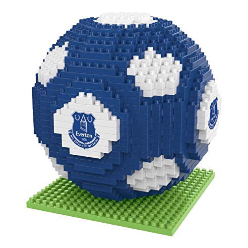 FOCO Offizielles Lizenzprodukt Everton FC BRXLZ-Steine 3D-Fußball BAU-Set von FOCO