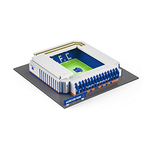FOCO Offizielles Lizenzprodukt Everton FC Goodison Park BRXLZ-Steine 3D-Fußballstadion BAU-Set von FOCO