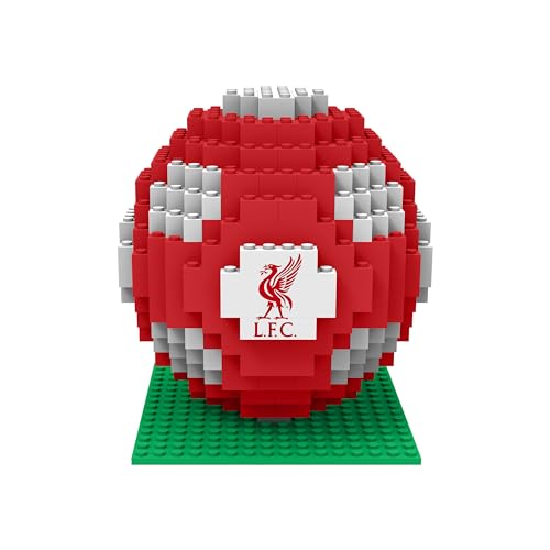 FOCO Offizielles Lizenzprodukt Liverpool FC BRXLZ XL-Steine 3D-Fußball-Aufbau BAU-Set von FOCO