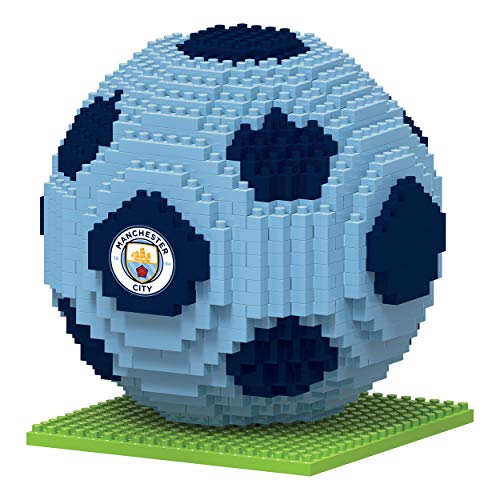 FOCO Offizielles Lizenzprodukt Manchester City FC BRXLZ-Steine 3D-Fußball BAU-Set von FOCO