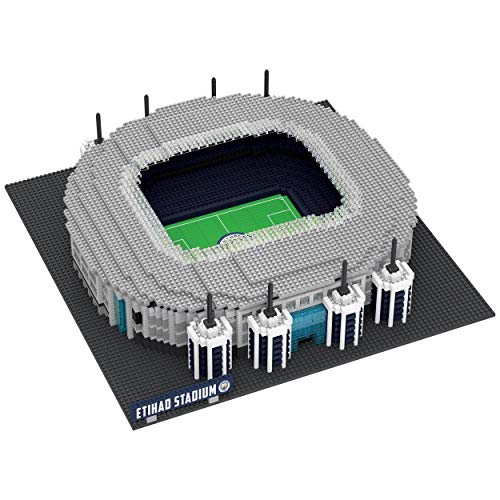 FOCO Offizielles Lizenzprodukt Manchester City FC Ehihad BRXLZ-Steine 3D-Fußballstadion Bau-Set von FOCO