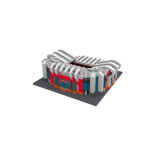 FOCO Offizielles Lizenzprodukt Manchester United Old Trafford FC BRXLZ-Steine 3D-Mini-Fußballstadion BAU-Set von FOCO