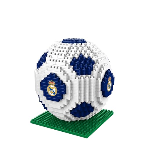 FOCO Offizielles Lizenzprodukt Real Madrid CF BRXLZ-Steine 3D-Fußball BAU-Set FOCO Offizielles Lizenzprodukt Real Madrid CF BRXLZ-Steine 3D-Fußball BAU-Set von FOCO