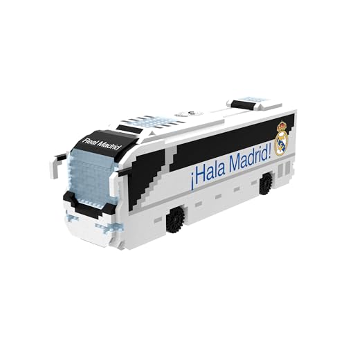 FOCO Offizielles Lizenzprodukt Real Madrid CF BRXLZ-Steine 3D-Fußball-Reisebus BAU-Set FOCO Offizielles Lizenzprodukt Real Madrid CF BRXLZ-Steine 3D-Fußball-Reisebus BAU-Set von FOCO