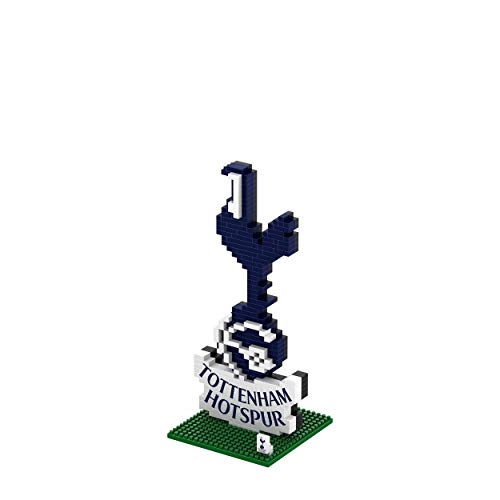 FOCO Offizielles Lizenzprodukt Tottenham Hotspur BRXLZ-Steine 3D-Fußballclubwappen-Logo BAU-Set von FOCO