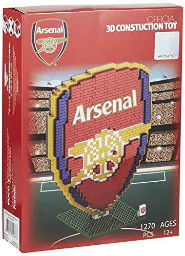 FOCO arsenal fc logo 3d brxlz bausatz Rot, Blau, Gold von FOCO