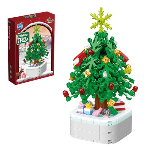 FOGAIR Weihnachtsbaum, BAU- und Spielset für Kinder, Mit Mini-Weihnachtsbaum Modell Set, FüR Kinder 6+, Erwachsene, Jungen, MäDchen, Spielzeug FüR Erwachsene Und Kinder FOGAIR Weihnachtsbaum, BAU- und Spielset für Kinder, Mit Mini-Weihnachtsbaum Modell Set, FüR Kinder 6+, Erwachsene, Jungen, MäDchen, Spielzeug FüR Erwachsene Und Kinder von FOGARI