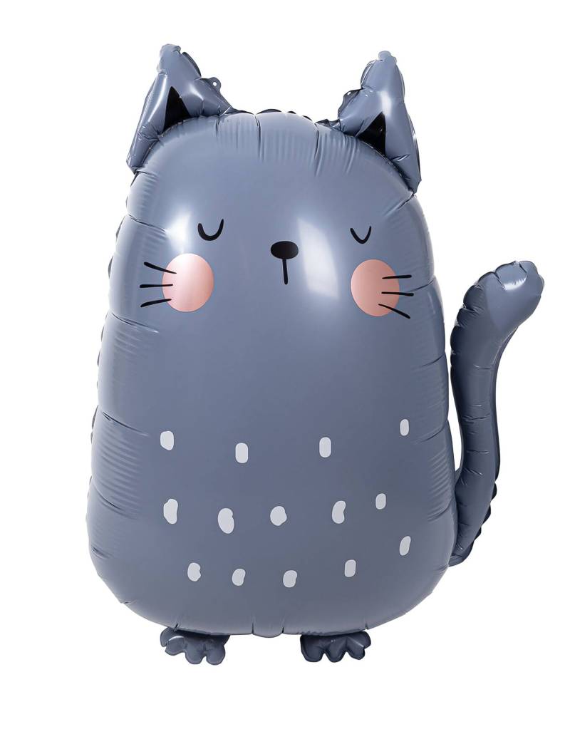 Ballon Aluminium Katze grau 49 x 69 cm Ballon Aluminium Katze grau 49 x 69 cm von FOLAT BV