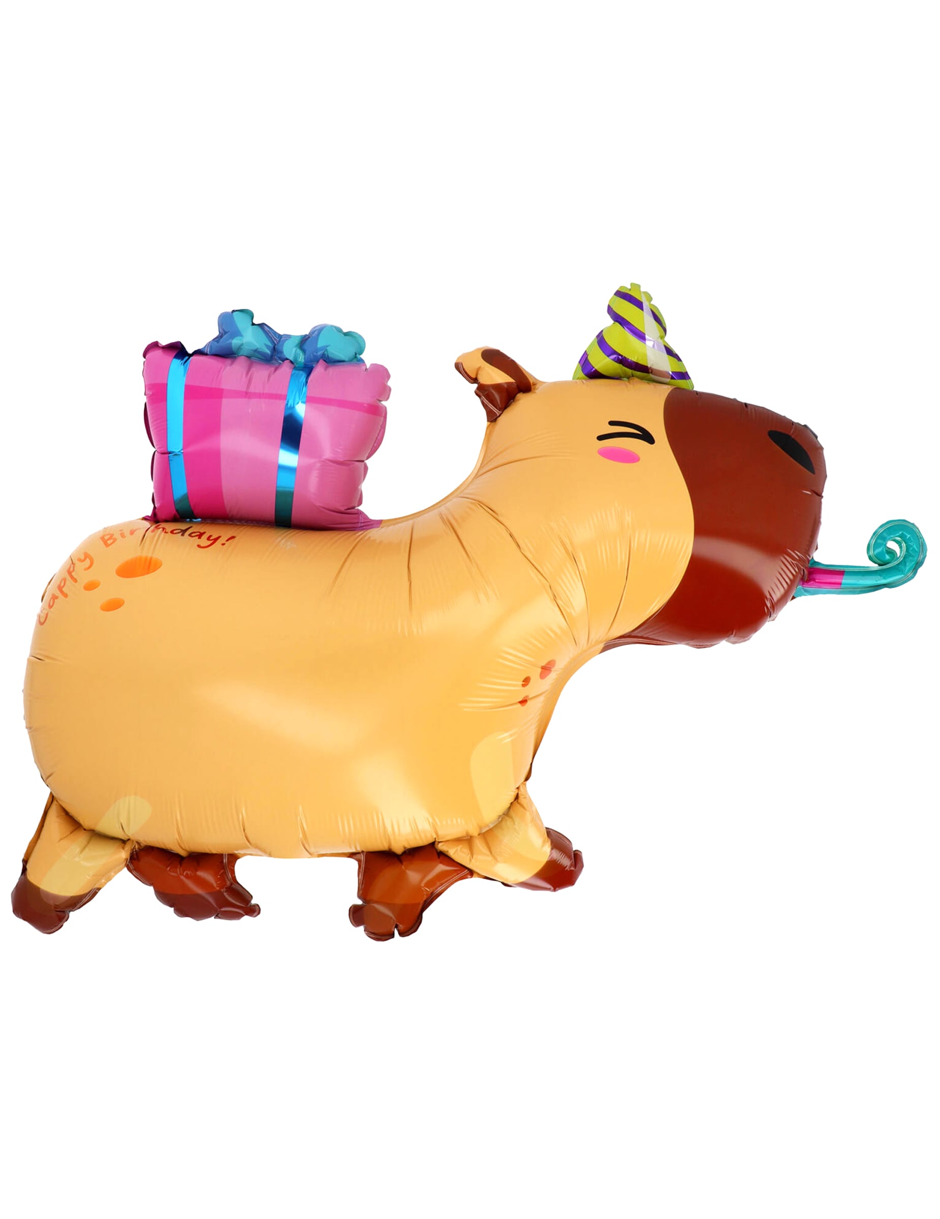Capybara Folienballon Birthday 69 x 50 cm Capybara Folienballon Birthday 69 x 50 cm von FOLAT BV