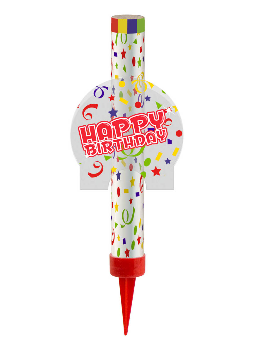 Eisfontäne Happy Birthday 12 cm von FOLAT BV