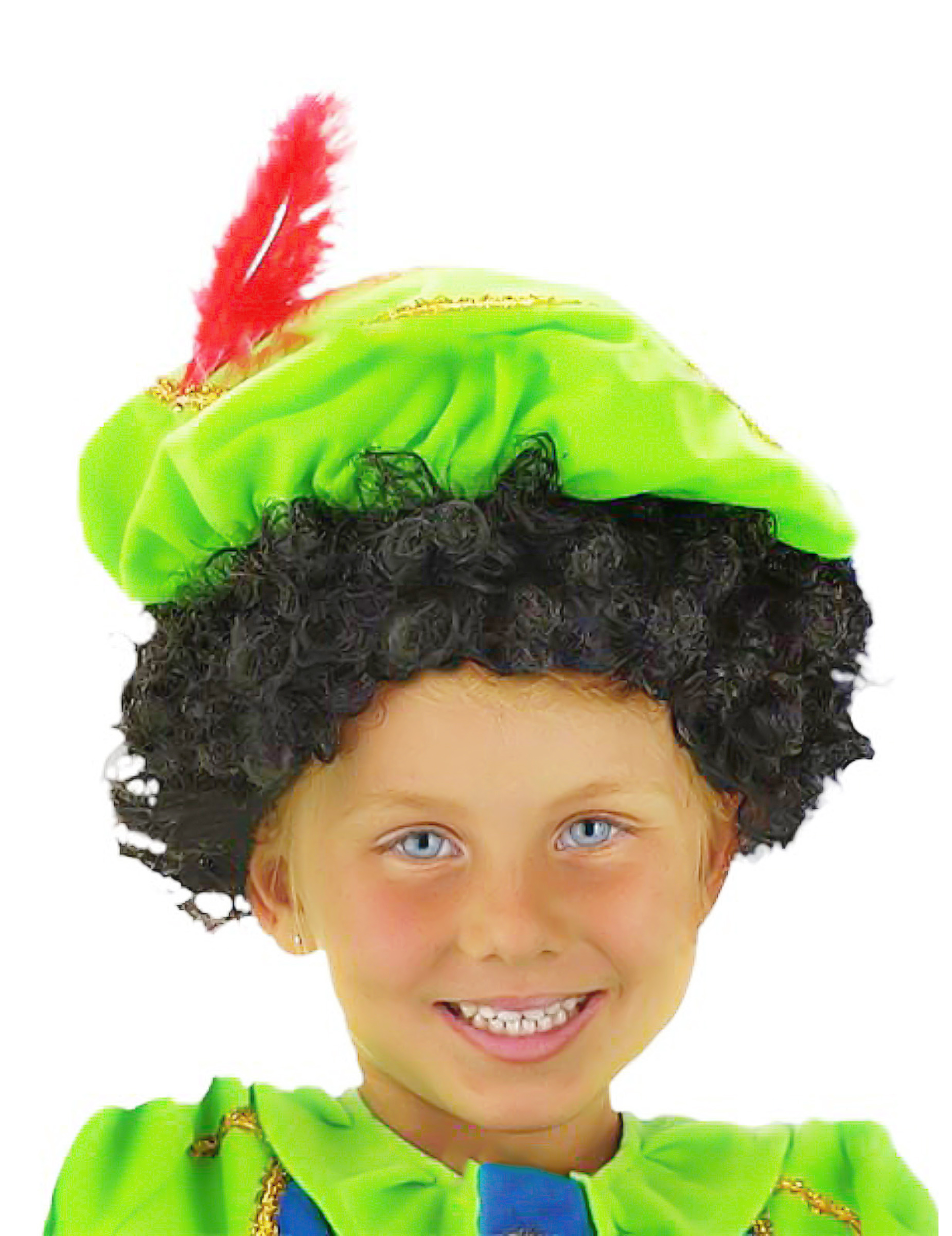 Lockenkopf Kinder Perücke schwarz Lockenkopf Kinder Perücke schwarz von FOLAT BV