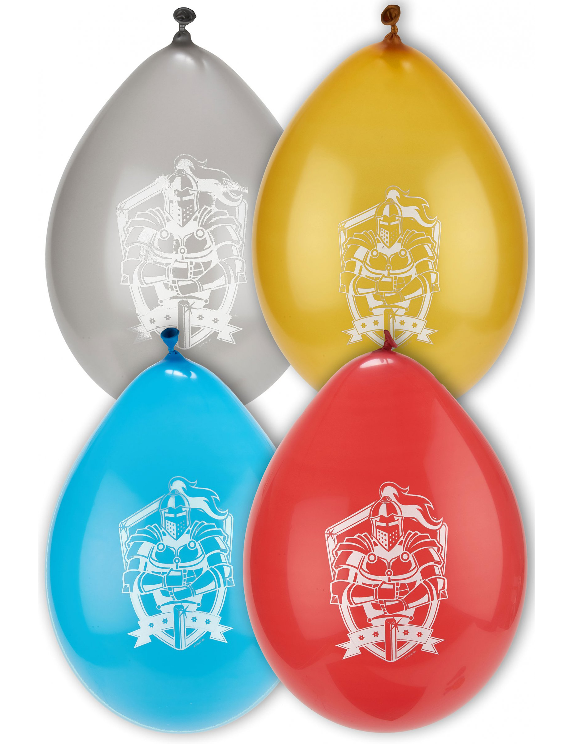 Luftballons Ritter 8 Stück bunt Luftballons Ritter 8 Stück bunt von FOLAT BV