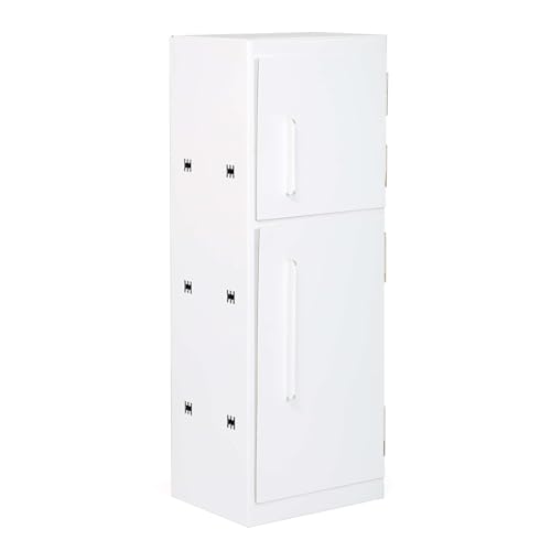 FOLDZILLA Kühlschrank für Kinderküche 110 x 41 x 33 cm Spielküche für Kinderzimmer aus Pappe - Weiß zum Bemalen und Bekleben FOLDZILLA Kühlschrank für Kinderküche 110 x 41 x 33 cm Spielküche für Kinderzimmer aus Pappe - Weiß zum Bemalen und Bekleben von FOLDZILLA