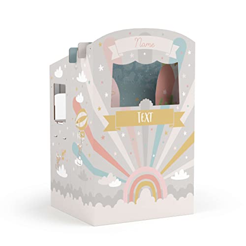 FOLDZILLA Puppentheater 0,75 x 0,70 x 1,25 m aus Pappe Theater Karton - Kasperletheater Wunschtext Regenbogentheater FOLDZILLA Puppentheater 0,75 x 0,70 x 1,25 m aus Pappe Theater Karton - Kasperletheater Wunschtext Regenbogentheater von FOLDZILLA