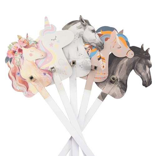FOLDZILLA Steckenpferde Set aus Pappe 115 x 40 x 25 cm Hobbyhorse Stockpferde Pferde FOLDZILLA Steckenpferde Set aus Pappe 115 x 40 x 25 cm Hobbyhorse Stockpferde Pferde von FOLDZILLA