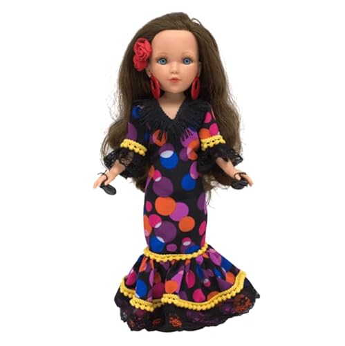 FOLK Mari's Flamenca andalusische Puppe, 35 cm, Original Handwerkskunst, Kollektion Vidal Rojas Dolls, hergestellt in Spanien. FOLK Mari's Flamenca andalusische Puppe, 35 cm, Original Handwerkskunst, Kollektion Vidal Rojas Dolls, hergestellt in Spanien. von FOLK