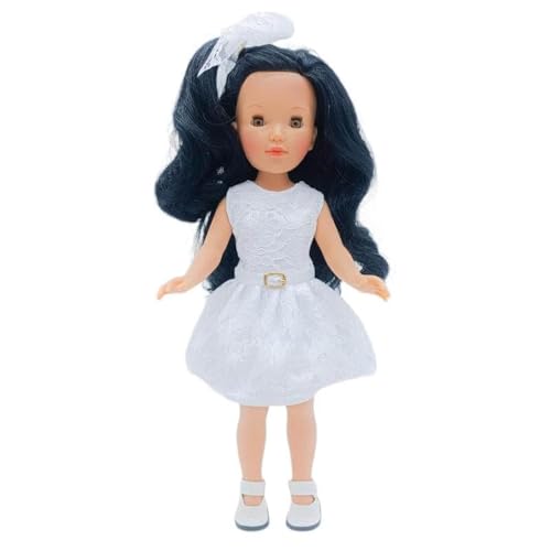 FOLK Pepa's Vidal Rote Puppe, 41 cm, 100% Vinyl mit Spitzenkleid, Limitierte Sonderedition von FOLK