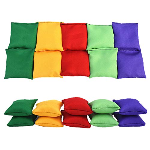 FOLODA 2pcs Beanbag Wurf Spiel Sandbags Sportspielzeug Nylon Bean Taschen Familienspiel Interactive Yard Party Sport Supply FOLODA 2pcs Beanbag Wurf Spiel Sandbags Sportspielzeug Nylon Bean Taschen Familienspiel Interactive Yard Party Sport Supply von FOLODA