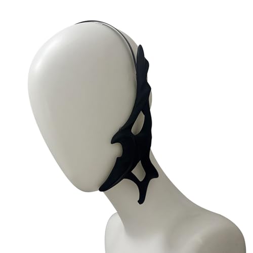 FOLODA Cosplay Haarnadelhornhaarclip Anime Elegant 2000er Trend Dark Bündel Kopfbedeckung Für Halloween Cosplay Hair Clip von FOLODA