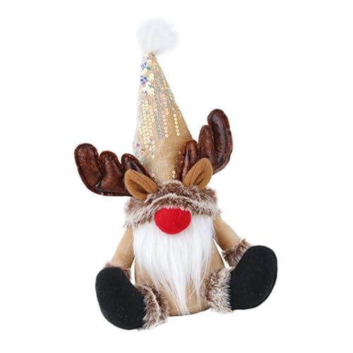 FOLODA Hand Plüsch Santa Gnomes Puppen Mit Langem Für Weihnacht Desktop Dekoration Schwedische Tomtes Stoffed Orament Gift Feiertagsfeiertag Plüsch Puppen FOLODA Hand Plüsch Santa Gnomes Puppen Mit Langem Für Weihnacht Desktop Dekoration Schwedische Tomtes Stoffed Orament Gift Feiertagsfeiertag Plüsch Puppen von FOLODA