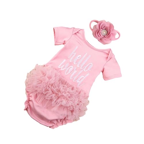FOLODA Neugeborene Studio Kostüm Hautfreundlicher Stoff Mehrfachfarbe Strampler Kleidungsfotografie Requisiten Ersten Jahr Haarband Soziales Babyfoto Outfits von FOLODA