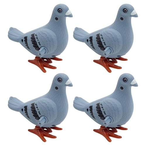 FOLODA Realistische Tauben Windup Toy Clockworks Vogelspielzeug Für Kinder Verbessert Eltern Kids Interaktion Und Familienaktivität Spielzeug 4pcs FOLODA Realistische Tauben Windup Toy Clockworks Vogelspielzeug Für Kinder Verbessert Eltern Kids Interaktion Und Familienaktivität Spielzeug 4pcs von FOLODA