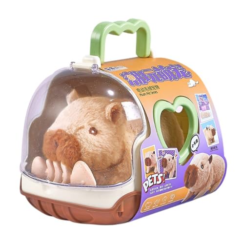 FOLODA Realistisches Walking Animal Plüschspielzeug Mit So Gut Ansprechenden Elektrischen Haustier Puppenspielzeug Für Kinder Interaktion Walking Plüsch von FOLODA
