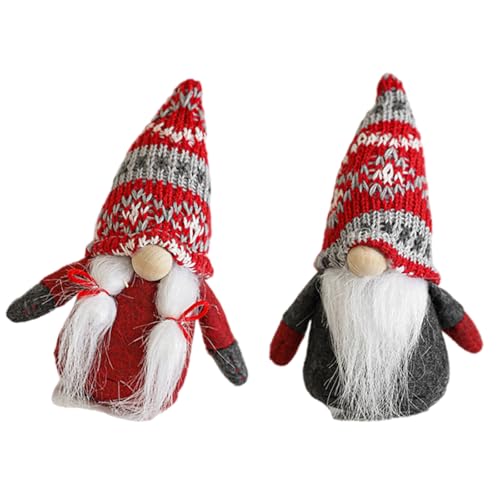 FOLODA Urlaub Gnomes Fensterdekoration Plushie Zwergs Weihnachtstisch Top Figuren Spielzeugset Urlaub Dekorationen von FOLODA