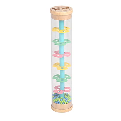 Sensorischer Entwicklungsrhythmus Shaker Regenstift Musical Toy Für Kinder Vorschulkinder Populäres Musikinstrument Plastik Rain Sound Stick Lernspielzeuginstrument Zur Herstellung Von Regentrop von FOLODA
