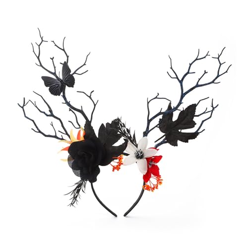Tag Des Todes Hairhoop Schädel Stirnband Stufe Requisiten Haarbänder Family Geting Halloween Kopfstücksraum Dekoration Halloween Stirnband Für Erwachsene Kinder von FOLODA