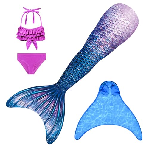 FOLOEO Fisch Tail Mädchen Fisch zum Monoflosse mit Bikini Sommer Cosplay 2025 FOLOEO Fisch Tail Mädchen Fisch zum Monoflosse mit Bikini Sommer Cosplay 2025 von FOLOEO