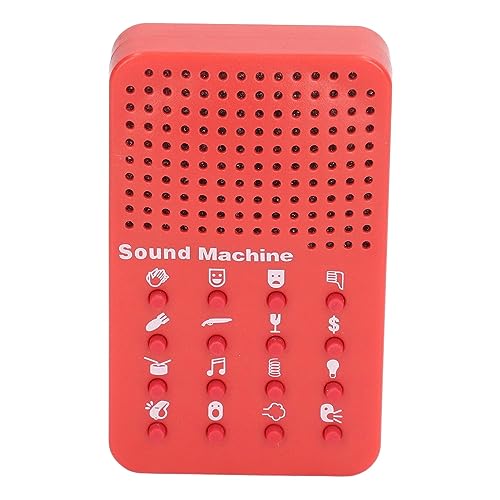 FOLOSAFENAR Lustige Soundmaschine, Elektronisches Interessantes Spielzeug, Kompakt, 16 Soundeffekte, Unterhaltsame Lustige Soundeffektmaschine für Zuhause von FOLOSAFENAR