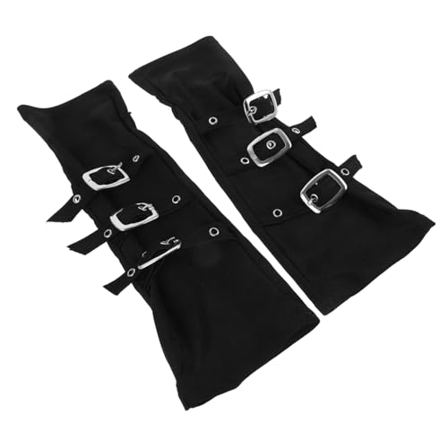 FOMIYES 1 Paar Halloween Arm Guards Punk Ritter Handgelenk Zubehör Cosplay Armreifen für Partys und Kostüme Geeignet für Halloween und Karneval von FOMIYES