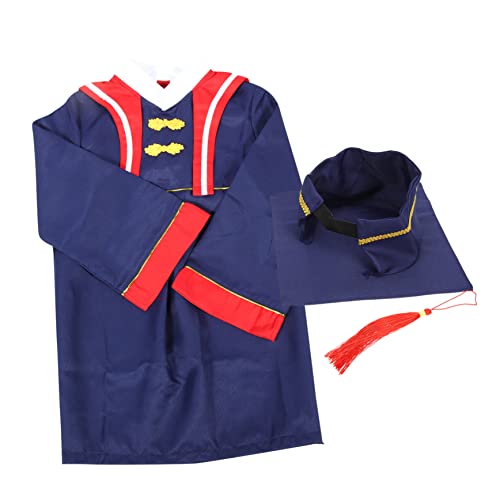 FOMIYES 1 Satz Abschlusskleid für Jungen mit Hut Kindergarten Abschluss Talar Doktorhut für Jungen für Körpergröße Perfektes Kostüm für Abschlussfeiern Bühnenaufführungen Leicht FOMIYES 1 Satz Abschlusskleid für Jungen mit Hut Kindergarten Abschluss Talar Doktorhut für Jungen für Körpergröße Perfektes Kostüm für Abschlussfeiern Bühnenaufführungen Leicht von FOMIYES