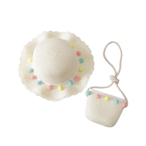 FOMIYES 1 Satz Bunten Cosplay Hut und Umhängetasche für Sommermütze mit Umfang für Outdoor Aktivitäten Angeln Radfahren und FOMIYES 1 Satz Bunten Cosplay Hut und Umhängetasche für Sommermütze mit Umfang für Outdoor Aktivitäten Angeln Radfahren und von FOMIYES
