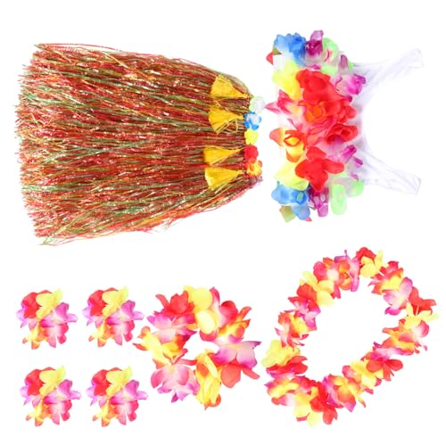 FOMIYES 1 Satz Bunter Grasrockanzug Outfits die Röcke Hula-Tanz-Girlande Strand Kostüme lei sommer dekoration Hawaiiröcke für Frauen Luau-Outfit Luau-Gras-Tischrock Kunststofffaser Yellow FOMIYES 1 Satz Bunter Grasrockanzug Outfits die Röcke Hula-Tanz-Girlande Strand Kostüme lei sommer dekoration Hawaiiröcke für Frauen Luau-Outfit Luau-Gras-Tischrock Kunststofffaser Yellow von FOMIYES