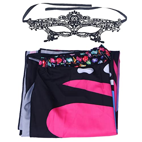 FOMIYES 1 Satz Damen Schmetterlingscape mit Maske Elegantes Kostüm Accessoire für Fasching Themenpartys Strapazierfähigem Leicht Reinigen von FOMIYES