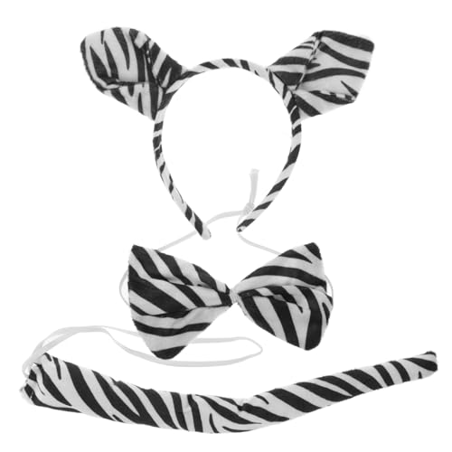 FOMIYES 1 Satz Halloween-Cosplay-Zubehör Ohren Stirnband Kostüm Tierohren Zebra -Stirnband Bogen Party Tierstirnband Halloween -Haarzubehör Tierkostüm Stoff FOMIYES 1 Satz Halloween-Cosplay-Zubehör Ohren Stirnband Kostüm Tierohren Zebra -Stirnband Bogen Party Tierstirnband Halloween -Haarzubehör Tierkostüm Stoff von FOMIYES
