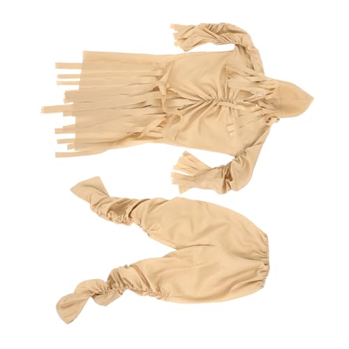 FOMIYES 1 Satz Halloween Mumienkostüm für Erwachsene Beige Outfit mit Kapuze Zerrissenen Ärmeln und Hervorragender Sichtbarkeit für Mottopartys FOMIYES 1 Satz Halloween Mumienkostüm für Erwachsene Beige Outfit mit Kapuze Zerrissenen Ärmeln und Hervorragender Sichtbarkeit für Mottopartys von FOMIYES