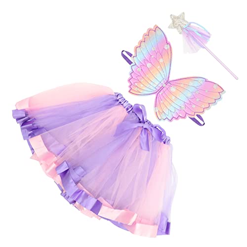 FOMIYES 1 Satz Halloween schöner Zauberstab Flügel Zauberstäbe für Mädchen LED Kostüme für Mädchen Fee Kostümzubehör für Damen Mädchen verkleiden sich Kostüme Tuch Violet FOMIYES 1 Satz Halloween schöner Zauberstab Flügel Zauberstäbe für Mädchen LED Kostüme für Mädchen Fee Kostümzubehör für Damen Mädchen verkleiden sich Kostüme Tuch Violet von FOMIYES