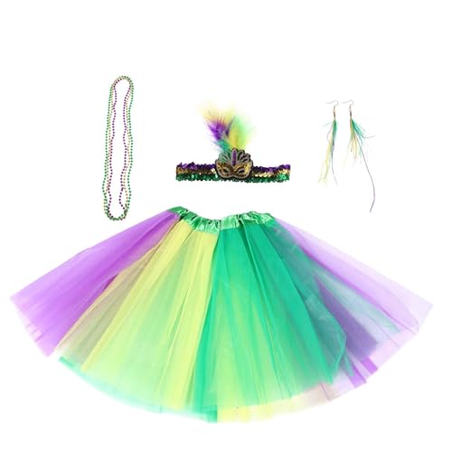 FOMIYES 1 Satz Karnevalsparty-set Modeaccessoires Halloween-partygeschenke Halloween-kopfschmuck Karnevals-tutu Für Frauen Karnevalskostüme Karneval Halsketten Regenbogen-tutu-frauen Stoff FOMIYES 1 Satz Karnevalsparty-set Modeaccessoires Halloween-partygeschenke Halloween-kopfschmuck Karnevals-tutu Für Frauen Karnevalskostüme Karneval Halsketten Regenbogen-tutu-frauen Stoff von FOMIYES
