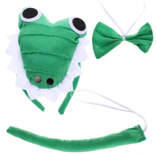 FOMIYES 1 Satz Krokodil-Anziehset das Kostüm Gator Kostüm enthalten Alligatorkostüm Festival tierhaarreifen tierkostüme Zubehör für Tierhaare Cosplay-Tier-Requisite Plüsch Green FOMIYES 1 Satz Krokodil-Anziehset das Kostüm Gator Kostüm enthalten Alligatorkostüm Festival tierhaarreifen tierkostüme Zubehör für Tierhaare Cosplay-Tier-Requisite Plüsch Green von FOMIYES
