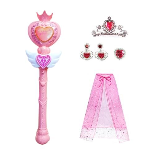 FOMIYES 1 Satz Prinzessin Cloak Leuchtende Stöcke Blinkende Stöcke Zauberstab Für Partyversorgung Umhang Nacht Blinkender Zauberstab Glühstab Blase Rosa FOMIYES 1 Satz Prinzessin Cloak Leuchtende Stöcke Blinkende Stöcke Zauberstab Für Partyversorgung Umhang Nacht Blinkender Zauberstab Glühstab Blase Rosa von FOMIYES