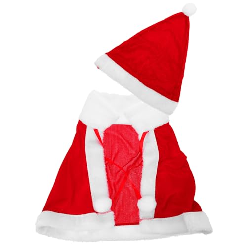 FOMIYES 1 Satz Santa Cape Party Cosplay Kostüm () Dekorationen Junge weihnachtskleider weihnachtskleider für Weihnachtsmann Umhang Kleinkind Weihnachtsmann-Umhang-Kind von FOMIYES