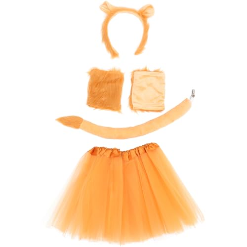 FOMIYES 1 Satz -Stirnband zum Verkleiden Cosplay-Schwanzstütze Plüsch-Löwenschwanz -Stirnband und Schwanzstütze Löwenkostüm für Mädchen Plastik FOMIYES 1 Satz -Stirnband zum Verkleiden Cosplay-Schwanzstütze Plüsch-Löwenschwanz -Stirnband und Schwanzstütze Löwenkostüm für Mädchen Plastik von FOMIYES