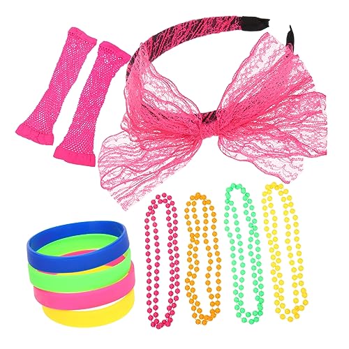 FOMIYES 1 Set Retro Party Kleidung Zubehör Achtziger Jahre Bein Disco Dekorationen Spitzenhandschuhe Partyhandschuhe Party Kostüm Zubehör Party Cosplay Kostüm Party Kostüm Stirnband Satin FOMIYES 1 Set Retro Party Kleidung Zubehör Achtziger Jahre Bein Disco Dekorationen Spitzenhandschuhe Partyhandschuhe Party Kostüm Zubehör Party Cosplay Kostüm Party Kostüm Stirnband Satin von FOMIYES