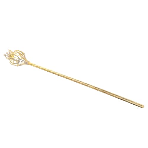 FOMIYES 1 Stück Crown Fairy Stick Königliches Aus Strass Stöcke Tu So, Als Würdest Du Prinzessin Granger Party Königszepter Zauberstab Mädchen Kupfer Golden FOMIYES 1 Stück Crown Fairy Stick Königliches Aus Strass Stöcke Tu So, Als Würdest Du Prinzessin Granger Party Königszepter Zauberstab Mädchen Kupfer Golden von FOMIYES